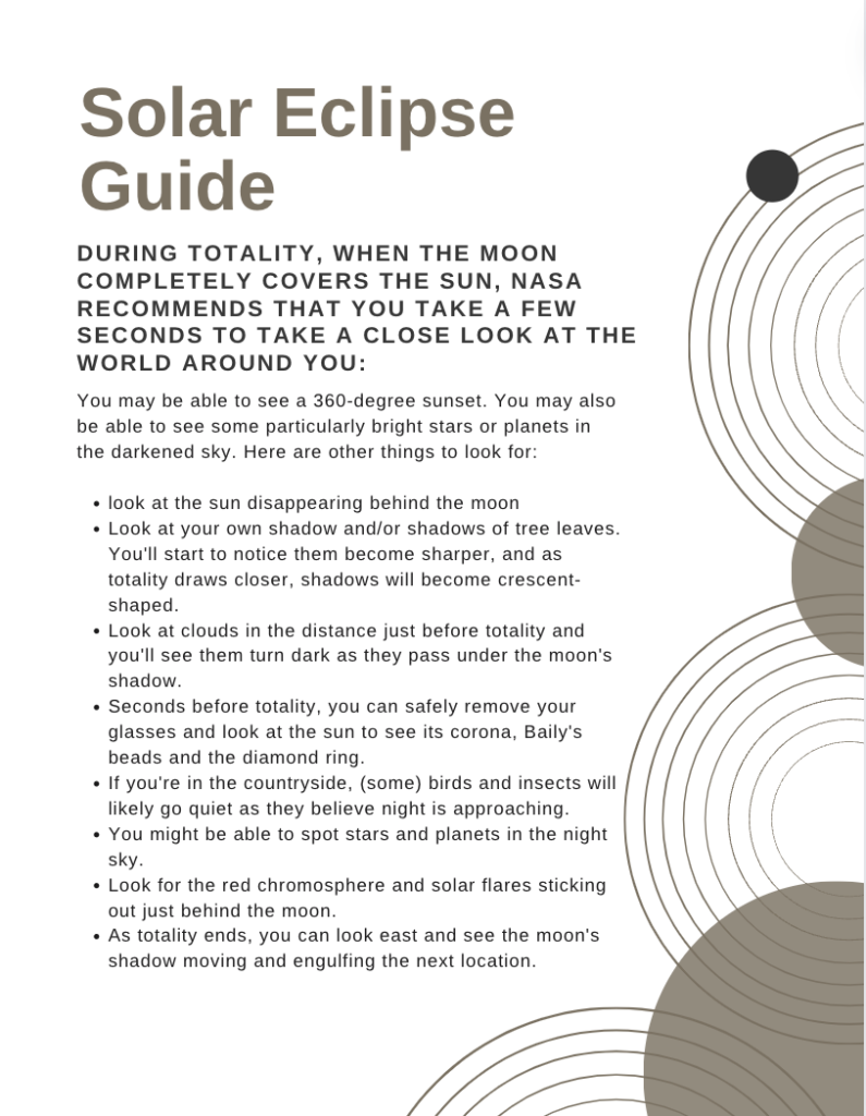 Solar Guide Eclipse